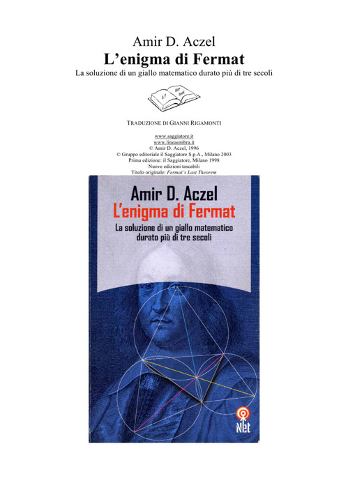 L'Enigma di Fermat