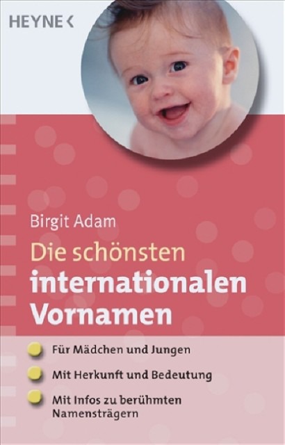 Die Schönsten Internationalen Vornamen: Für Mädchen Und Jungen. Mit Herkunft Und Bedeutung. Mit Infos Zu Berühmten Namensträgern
