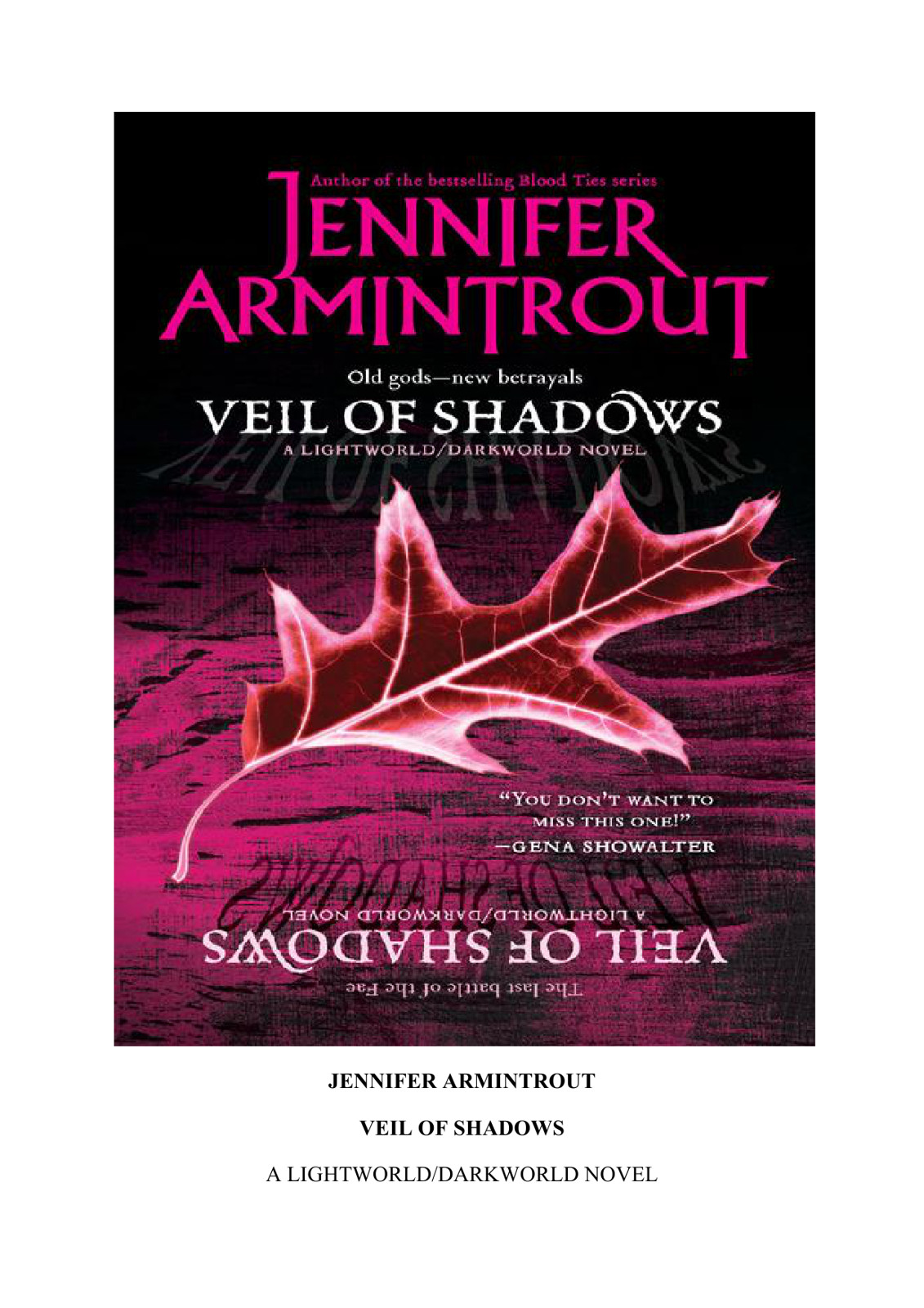 Lightworld and Darkworld #03 - Veil of Shadows