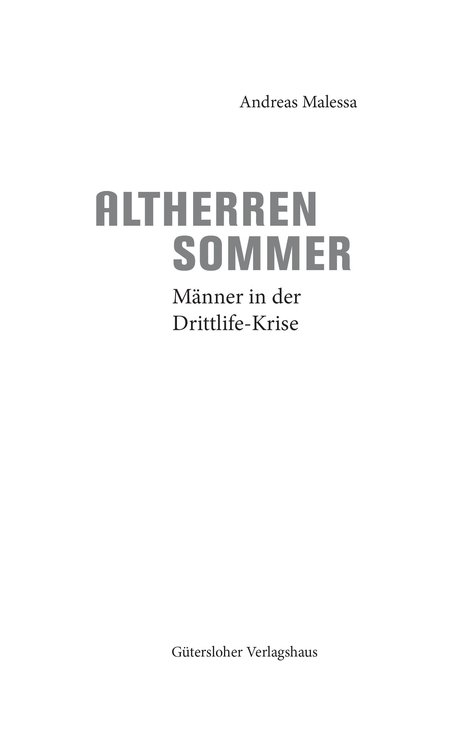 Altherrensommer