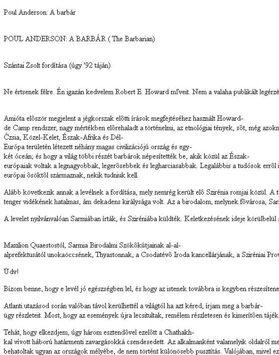 A barbár