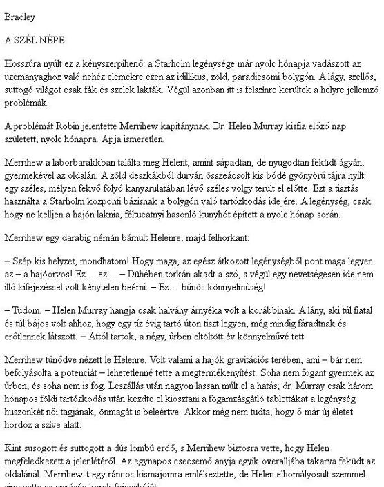 A szél népe