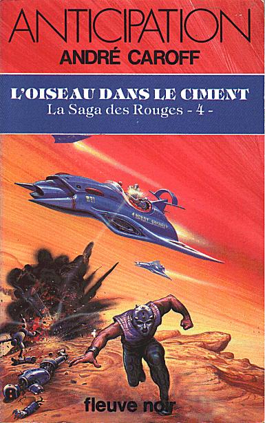 L'oiseau dans le ciment