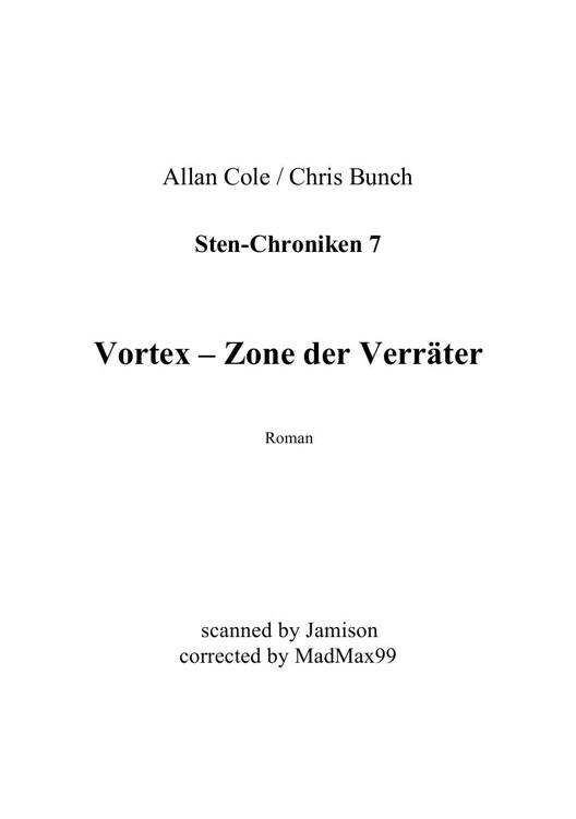 Sten 7 - Vortex - Zone der Verraeter