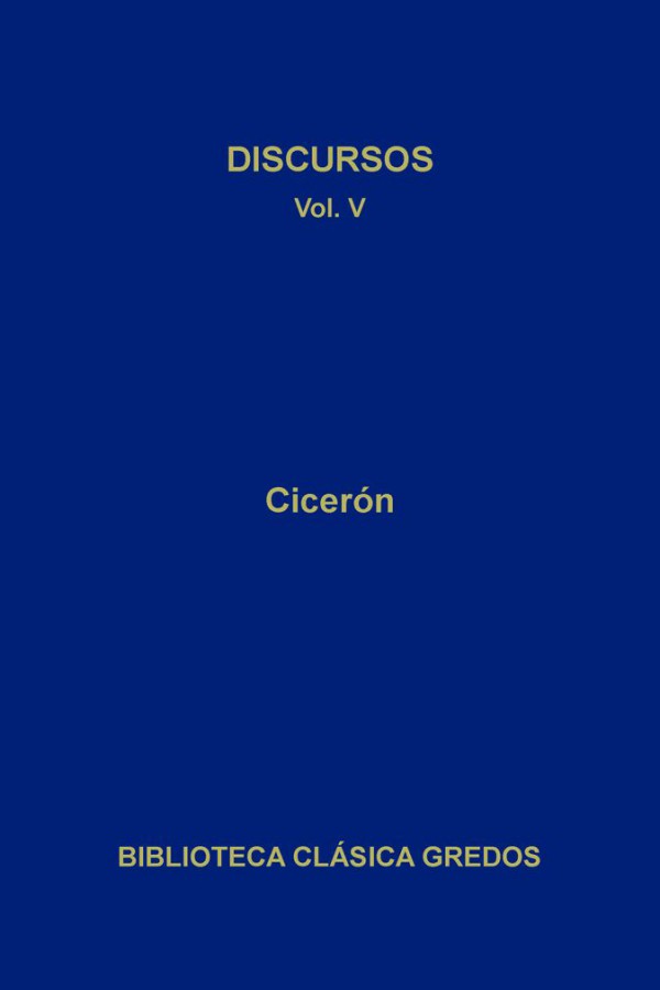Discursos V.