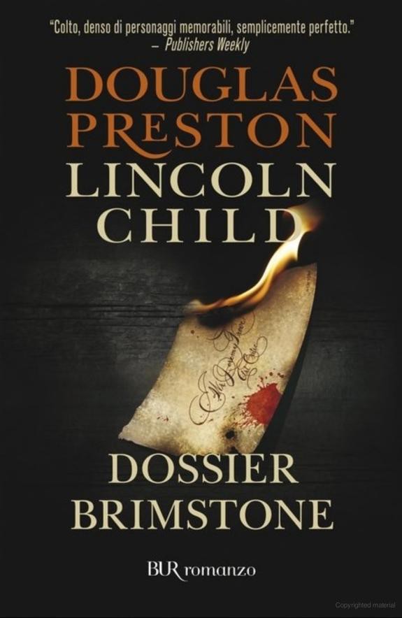 Dossier Brimstone: Serie di Pendergast