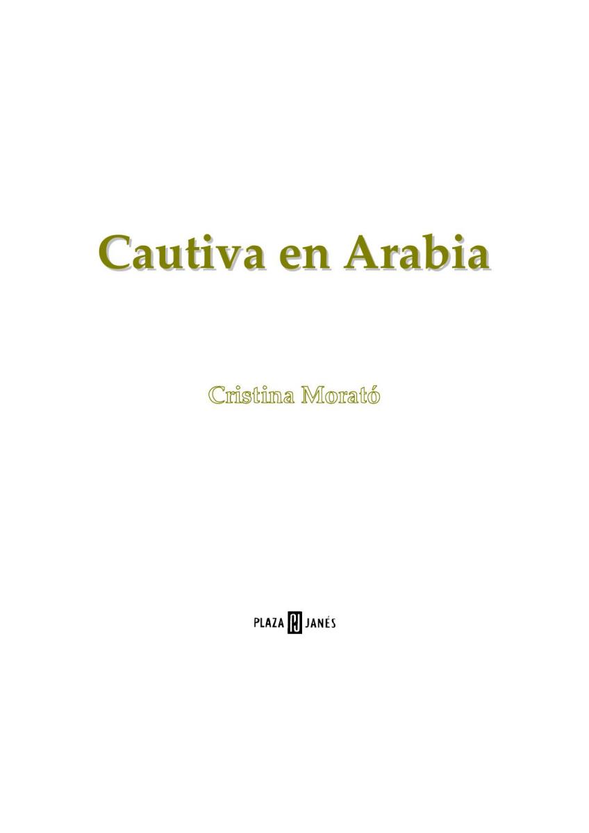 Cautiva en Arabia
