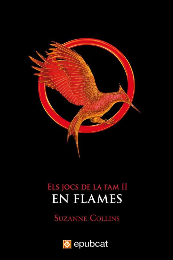 En flames