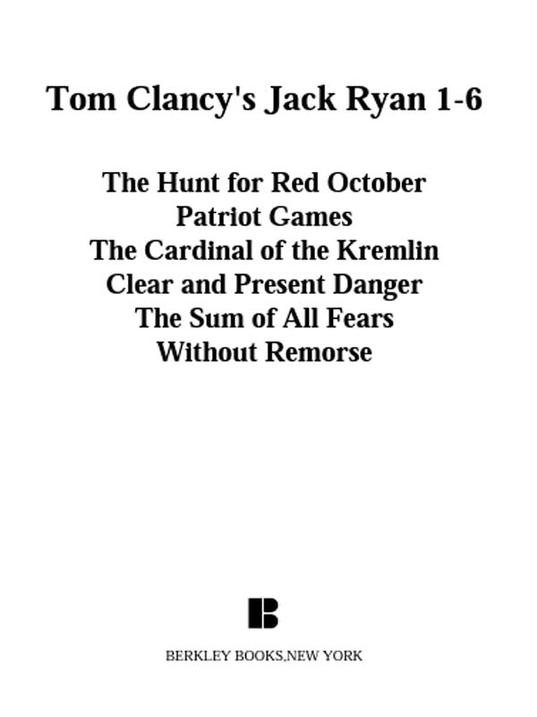 Jack Ryan Books 1-6