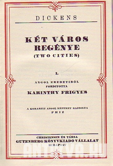 Két város regénye