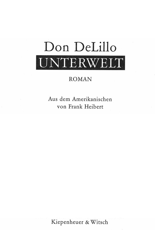 Unterwelt