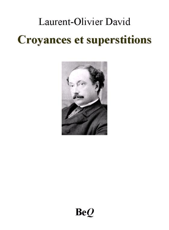 Croyances et superstitions
