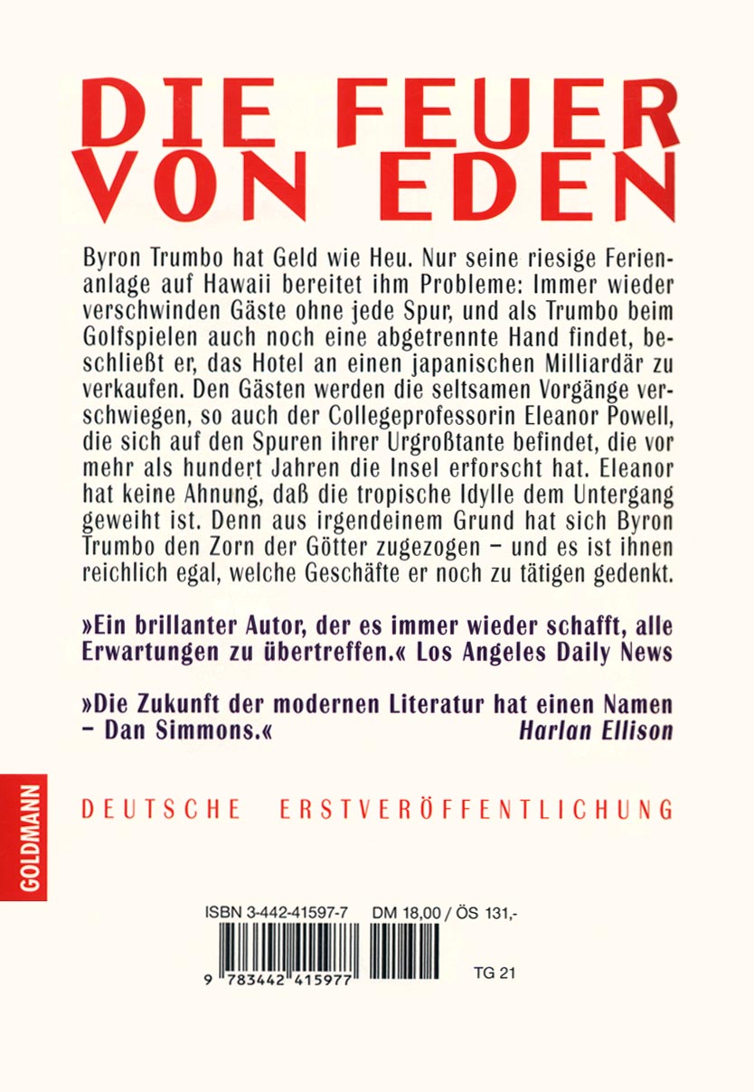 Die Feuer von Eden