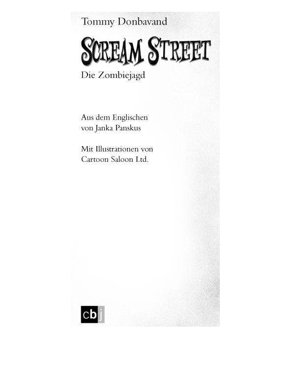 Tommy Donbavand - Scream Street - Die Zombiejagd - Band 4