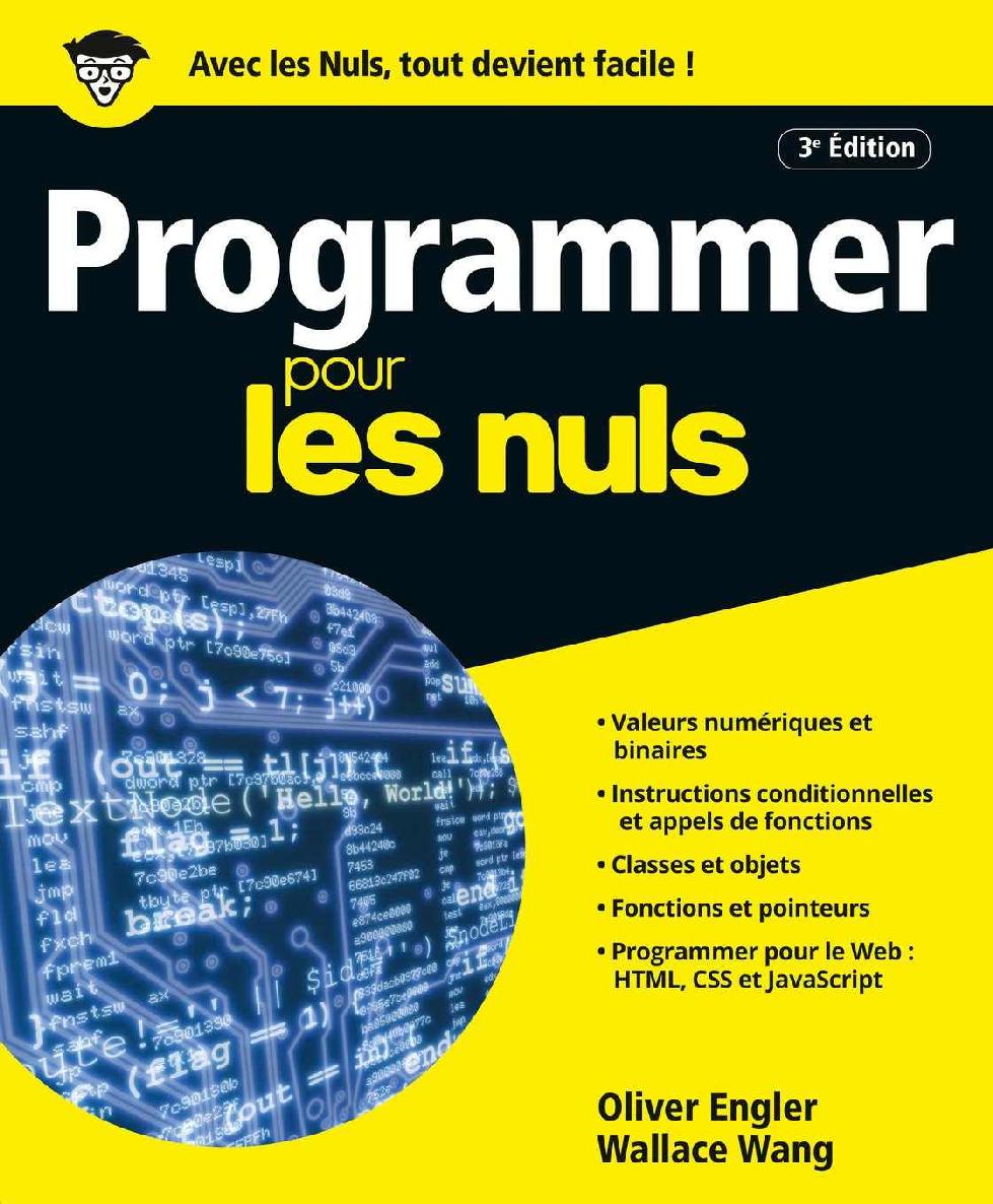 Programmer pour les Nuls, 3e édition