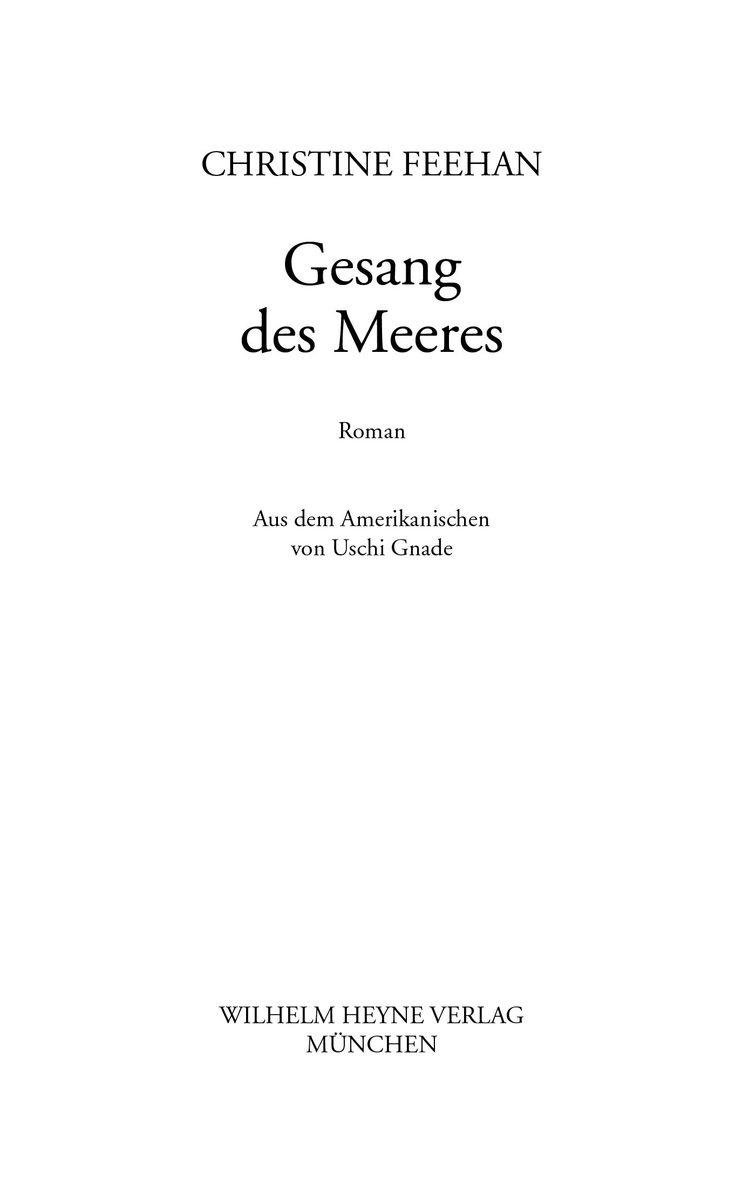 Gesang des Meeres - Feehan, C: Gesang des Meeres - Turbulent Sea