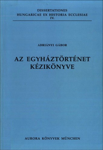 Az egyháztörténet kézikönyve