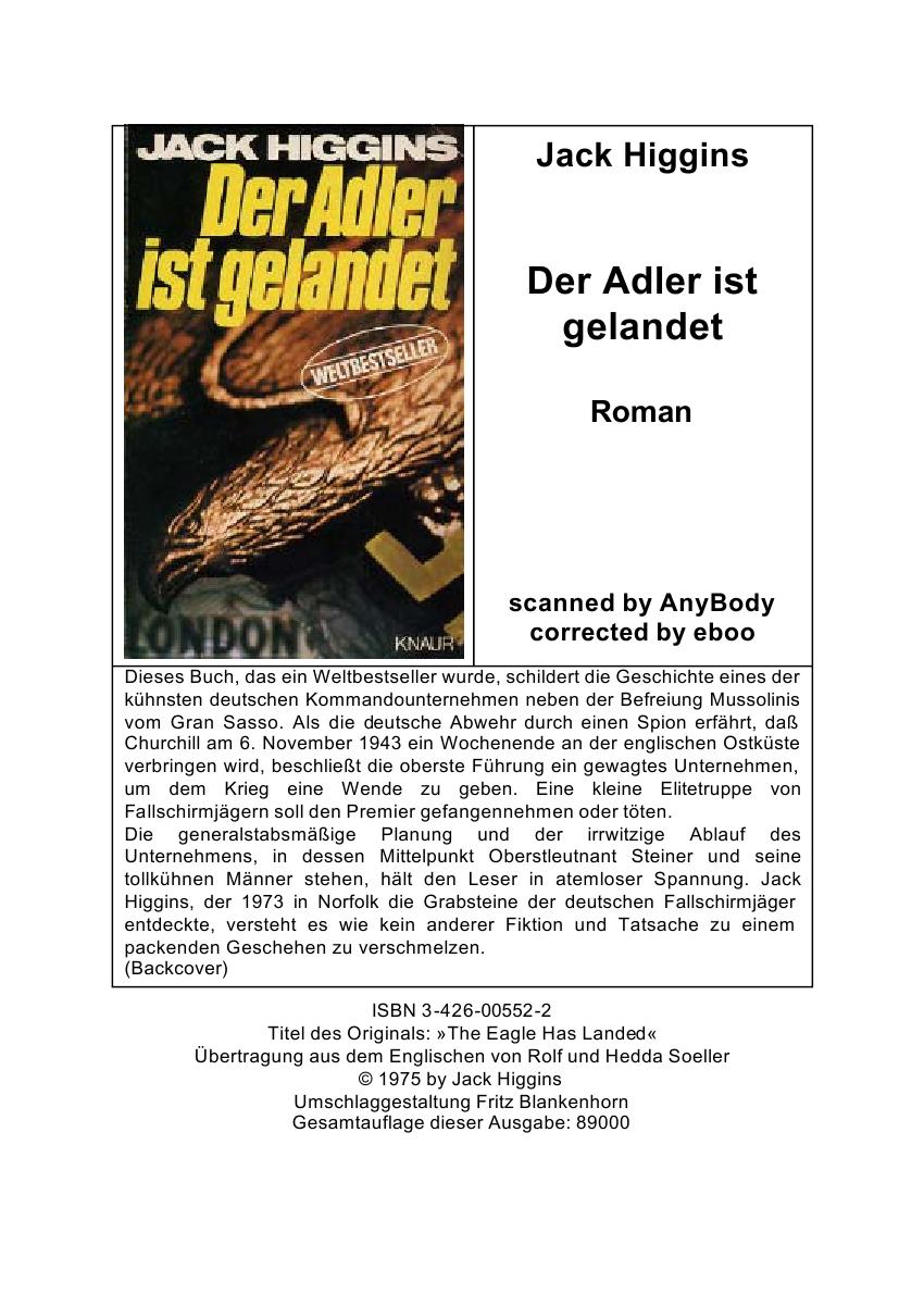 Der Adler ist gelandet