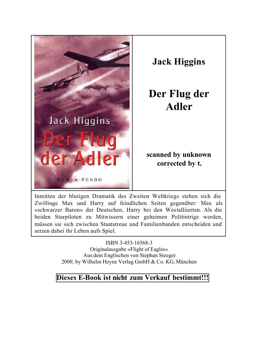 Der Flug der Adler