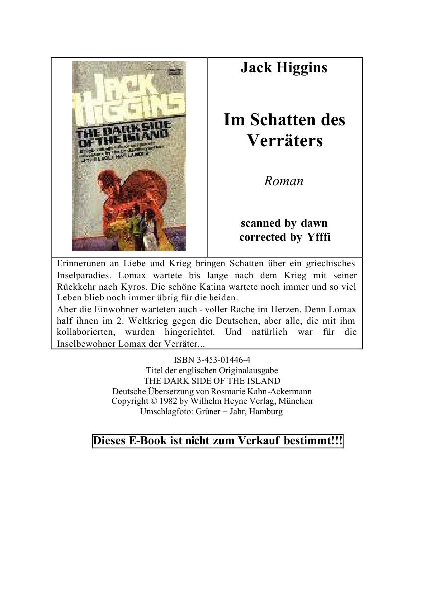 Im Schatten des Verraeters
