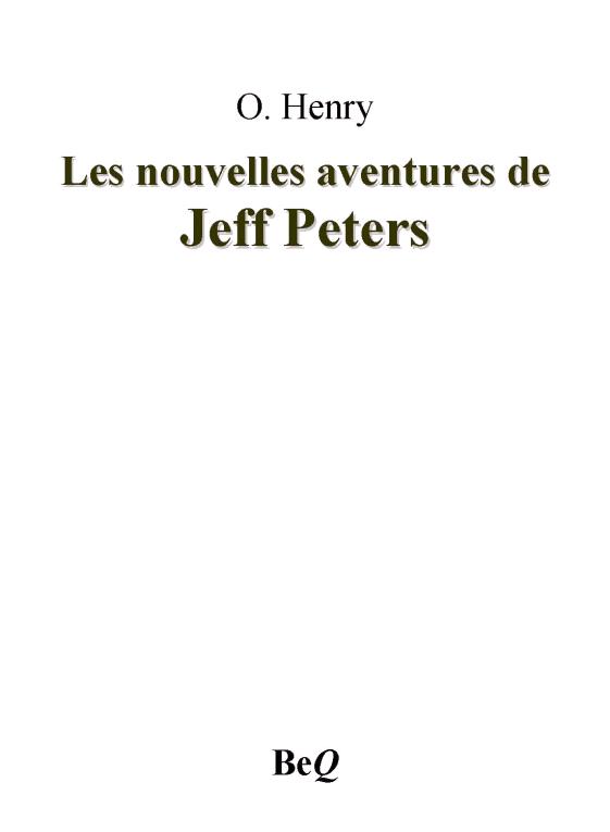 Les nouvelles aventures de Jeff Peters