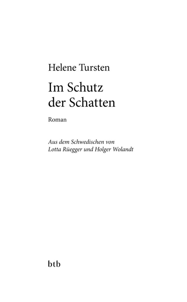 Irene Huss 11 - Im Schutz der Schatten