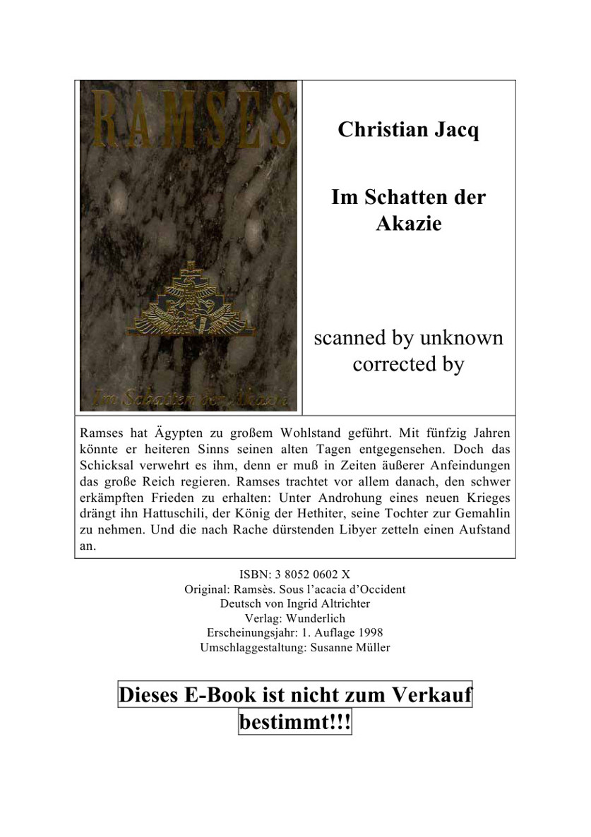 Im Schatten der Akazie