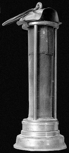 Eine Davy-Lampe; zur Verfügung gestellt von David Greenhalgh