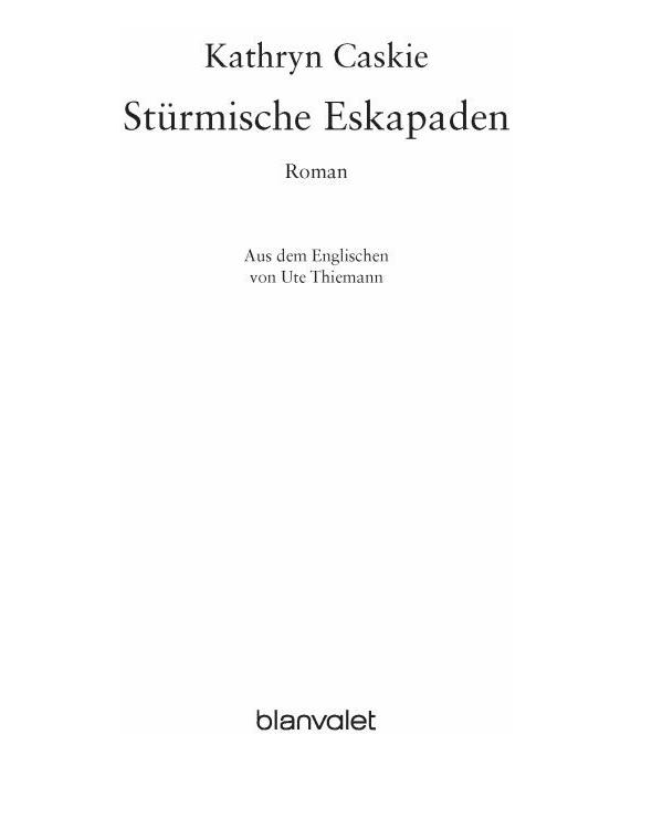 Stürmische Eskapaden - Lady in Waiting