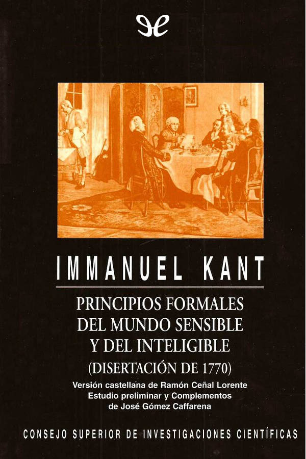 Principios formales del mundo sensible y del inteligible