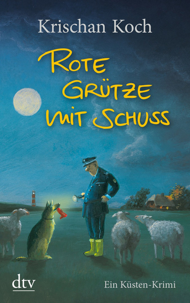 Rote Gruetze mit Schuss