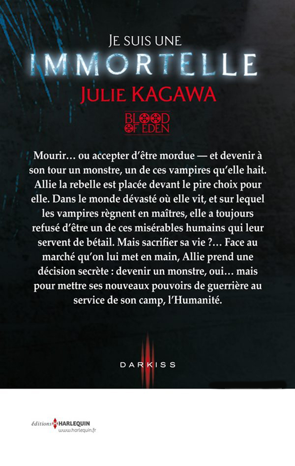 Je suis une Immortelle