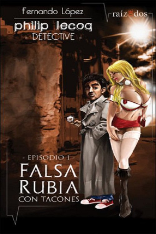 Falsa rubia con tacones