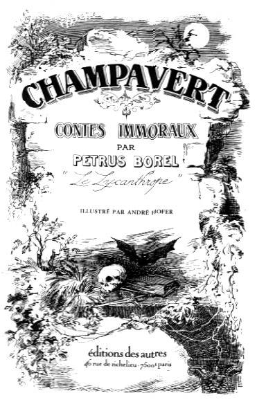 Champavert Contes immoraux