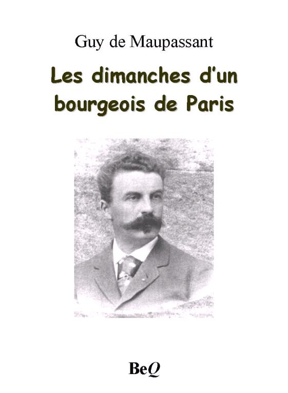 Les dimanches d'un bourgeois de Paris