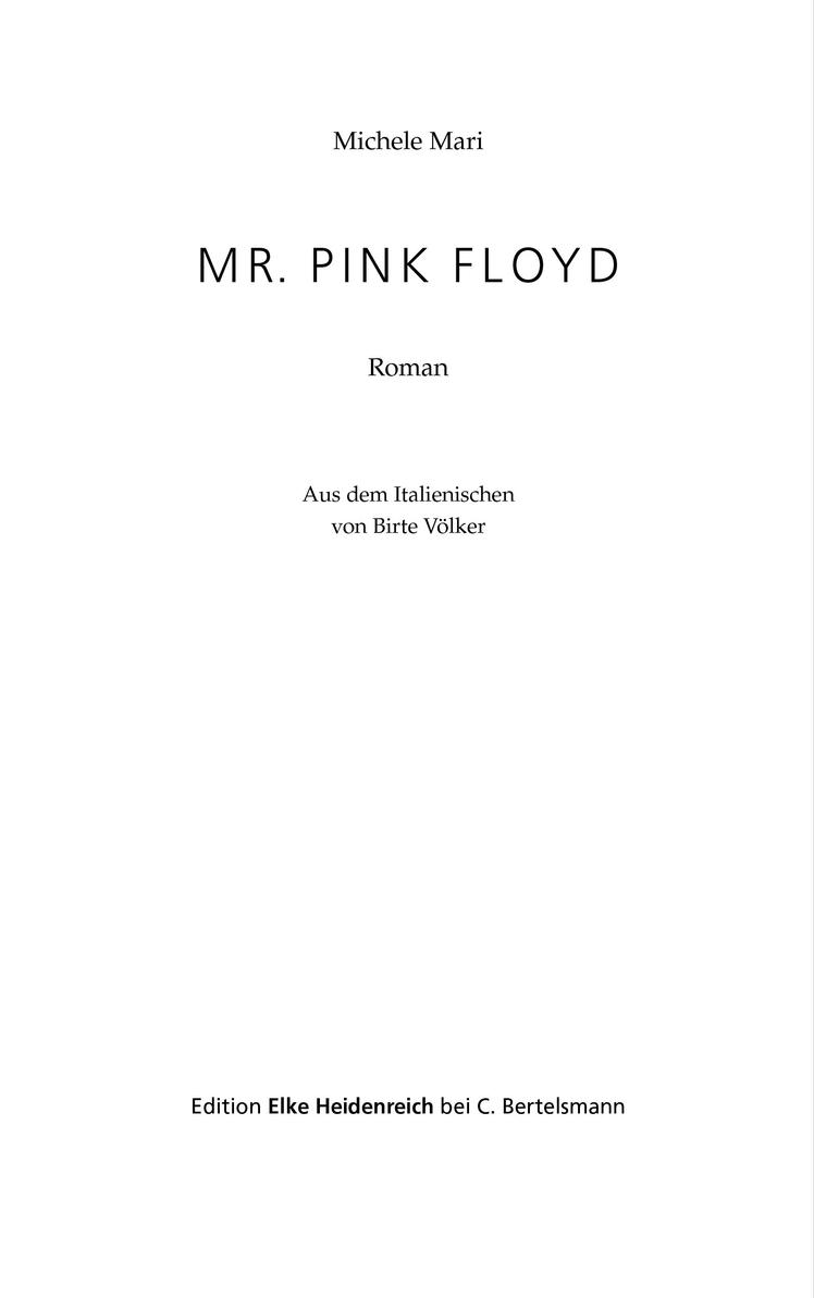 Mr Pink Floyd