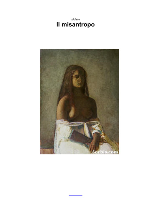 Il misantropo
