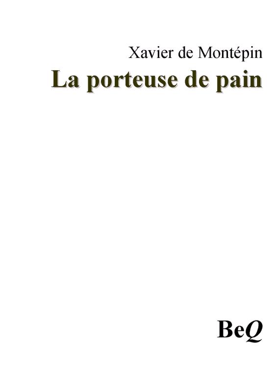 La porteuse de pain