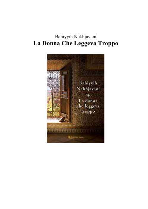 La Donna Che Leggeva Troppo