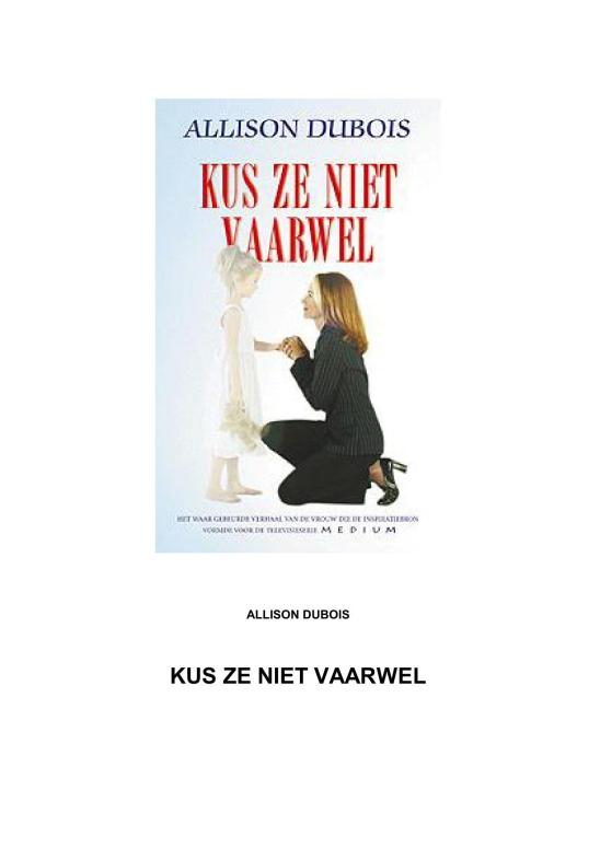 book kus ze niet vaarwel