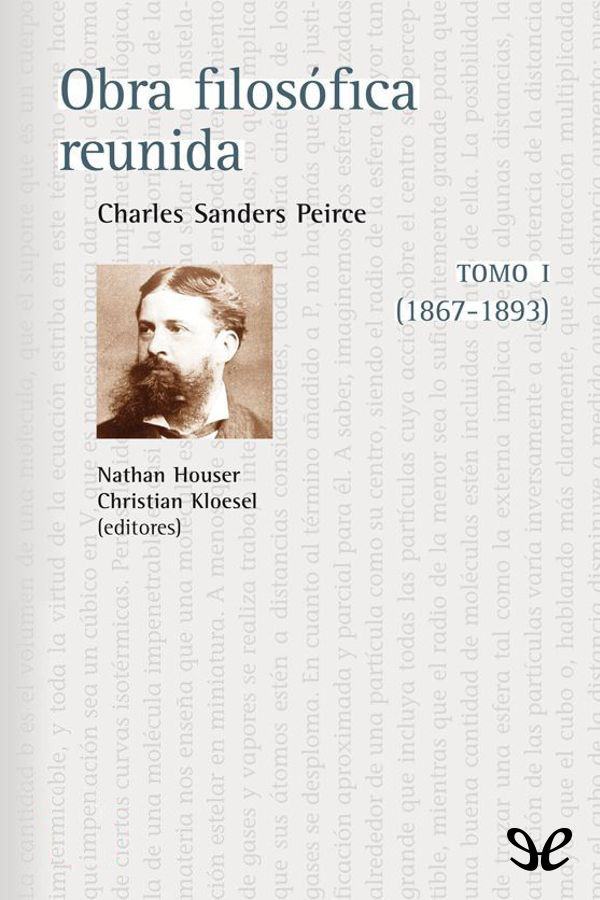 Obra filosófica reunida. Tomo I