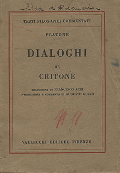 Eutifrone-Apologia di Socrate-Critone. Testo greco a fronte