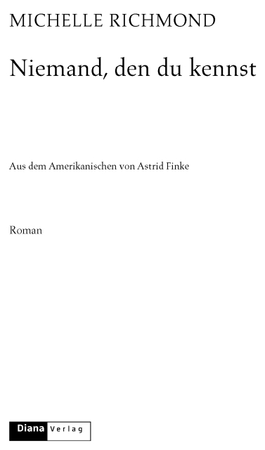 Niemand Den Du Kennst