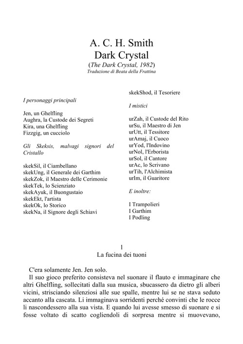 Dark Crystal