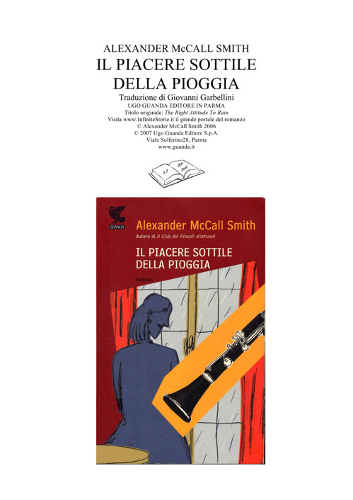 Il piacere sottile della pioggia
