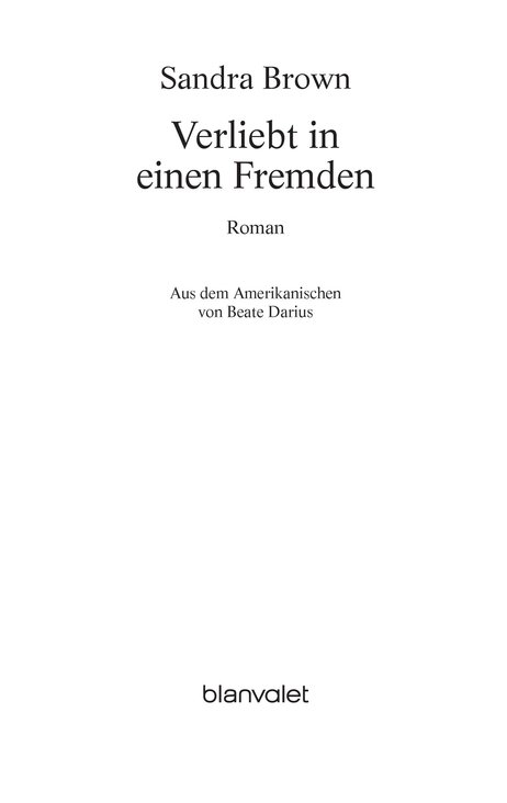 Verliebt in einen Fremden