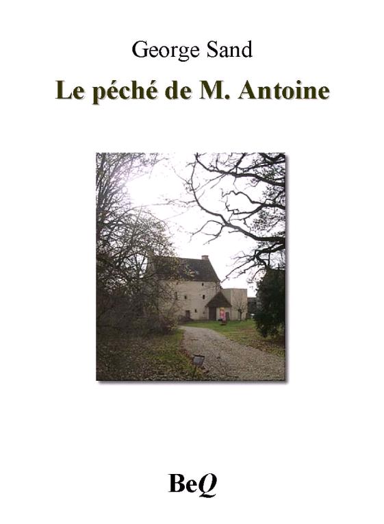 Le péché de M. Antoine