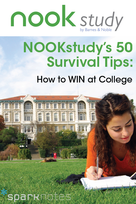 NOOKstudy’s 50 Survival Tips: How to WIN at College