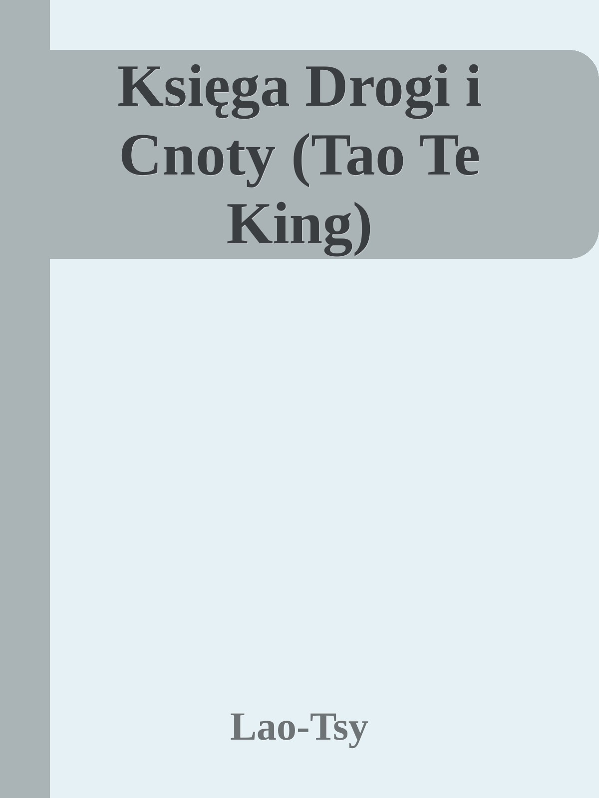 Księga Drogi i Cnoty