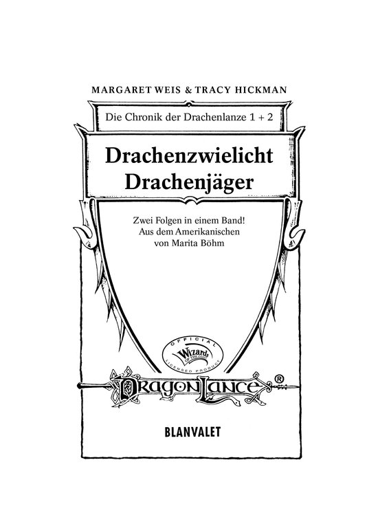 Die Chronik der Drachenlanze 1 + 2